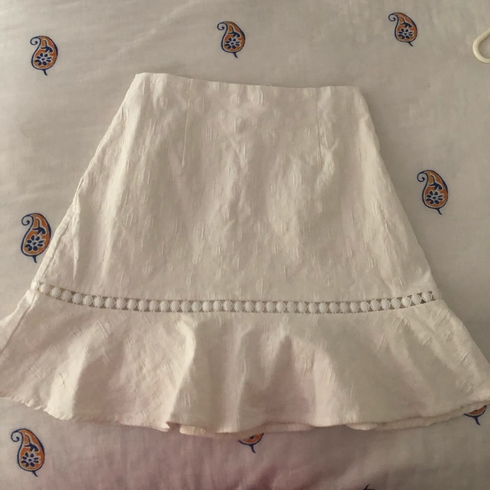 Shilla NWT white skirt